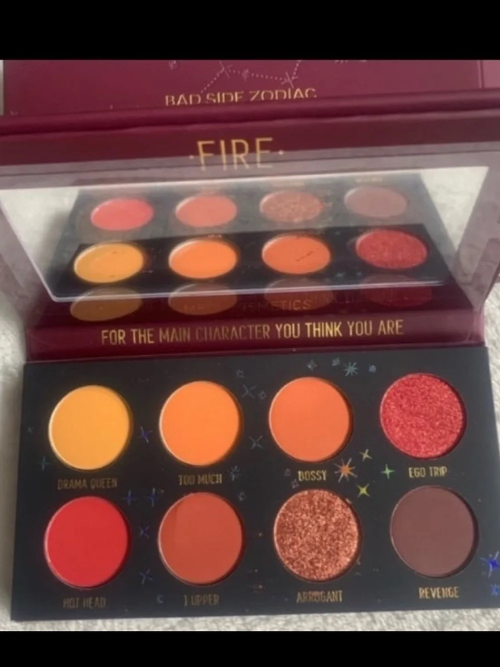 Melt Cosmetics Bad Side Zodiac Eyeshadow Palette Bundle Set Air Fire Water Earth